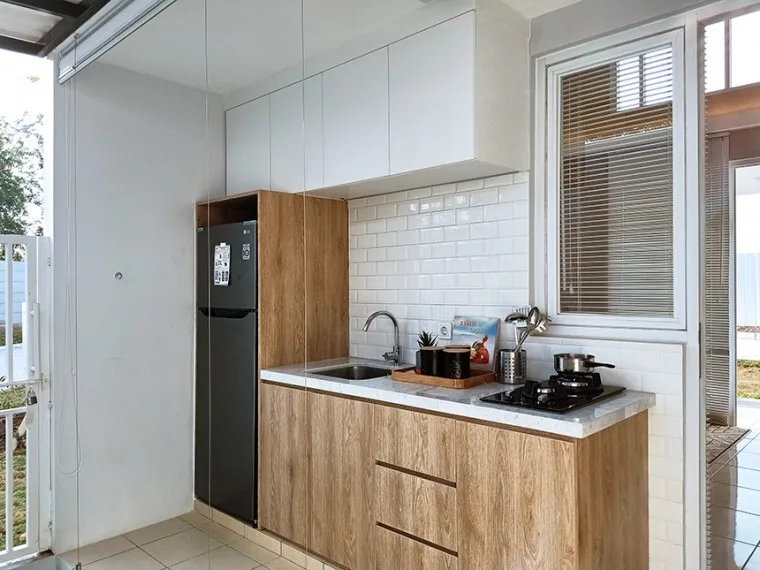Show unit Alisa Amita — dapur